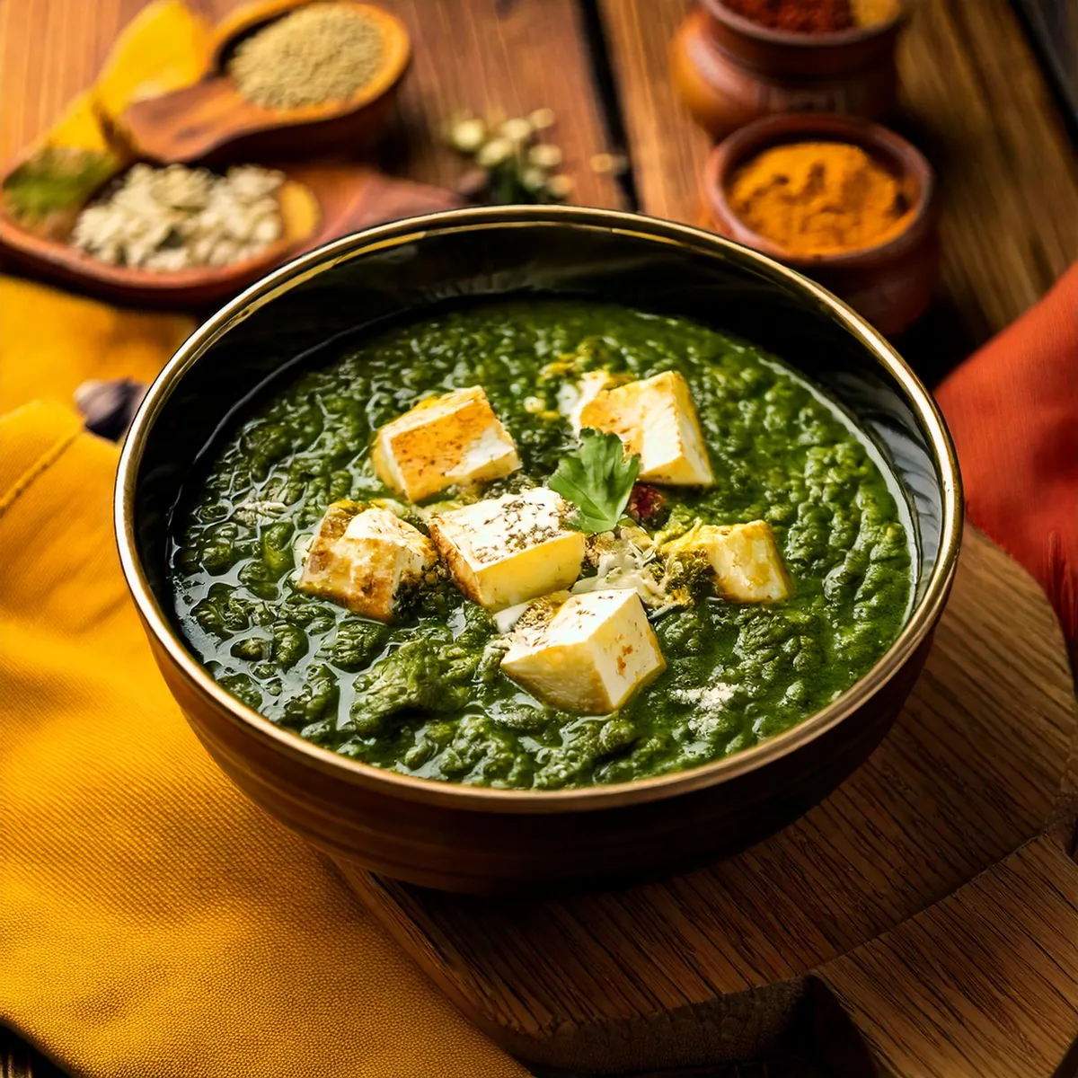 Palak paneer